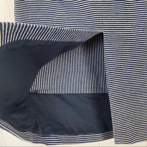 NWT Kate Spade Saturday Layover Skirt in Railroad Stripes Pencil Skirt - Picture 10 of 11